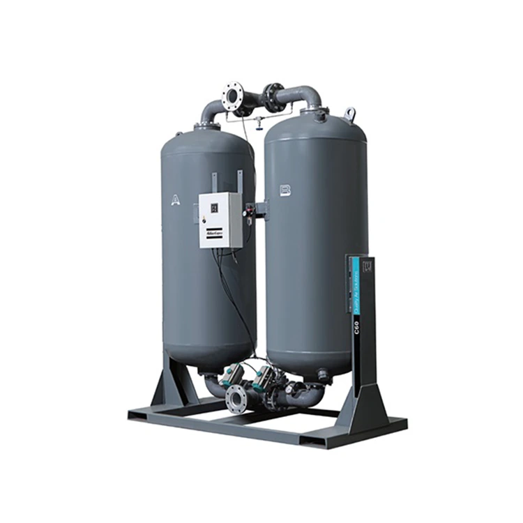 Аздап қыздырылған адсорбциялық кептіргіш